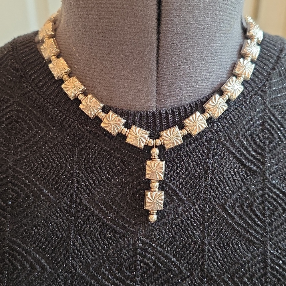 Sterling Silver Hand Made Necklace